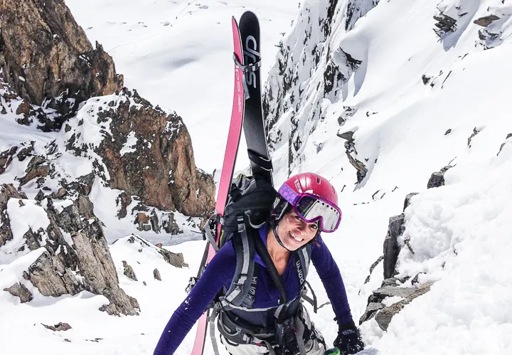 Ski touring in Chamonix